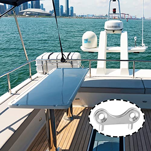2-Pack 316 Stainless Steel Boat Deck Fill Plate Key for Fuel Water Caps