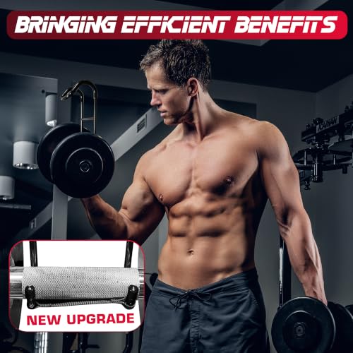 Dumbbell Spotter Hooks Pro 2.0 – 250 lb Load, Wrist Straps & Storage Bag