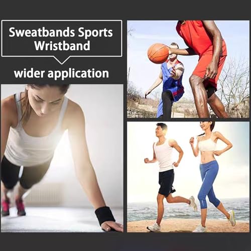 Breathable Sweatbands for Men & Women - White Wristbands