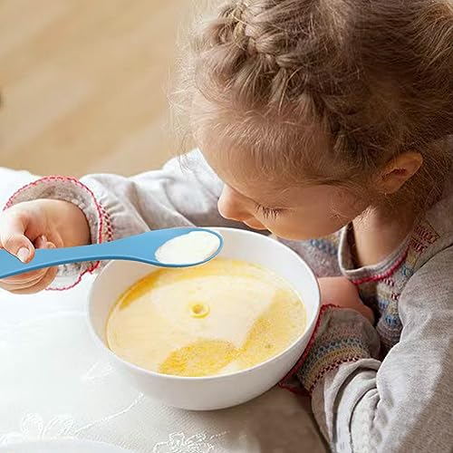 3-in-1 Utility Spork Set - Spoon, Fork & Knife - 8 Pack Blue