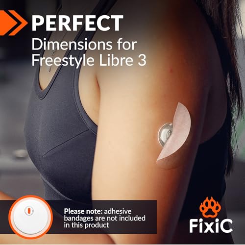 Hard Shield Protective Cover for CGM Sensor - 3 Pack - Libre 3 & 3+ Plus