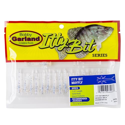 Itty Bit Mayfly Fishing Lure - 1.25 Inch - Monkey Milk