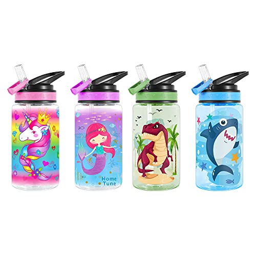15oz Unicorn Water Bottle for Kids - BPA Free, Leak Proof