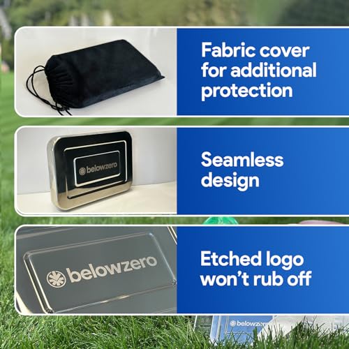 Below Zero 3-Pack Stainless Steel Ice Pack for Lunch Boxes & Coolers