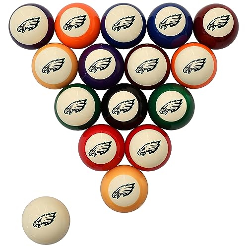 Philadelphia Eagles Retro Billiard Ball Set - One Size