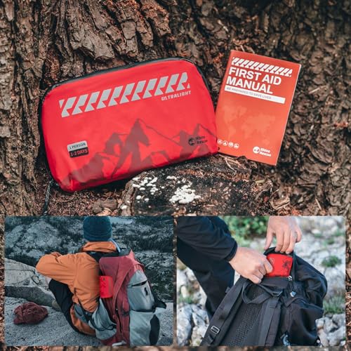 Ultralight First Aid Kit - Compact & Water-Resistant Medical Kit for Hiking, Travel & Outdoor Use