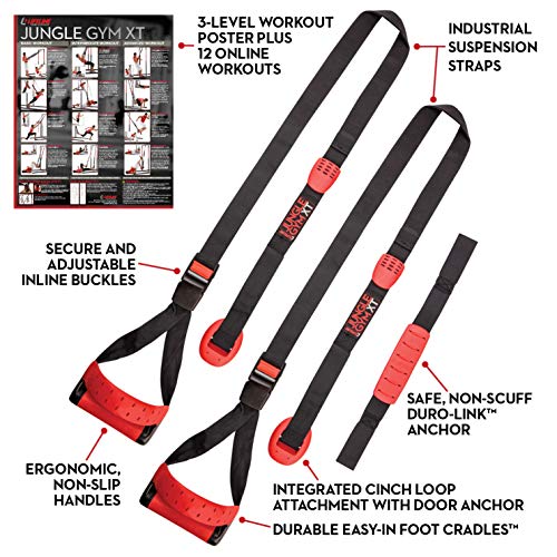 Jungle Gym XT Suspension Trainer System - One Size / Pull Up