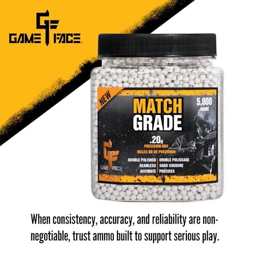 6mm Match Grade Airsoft BBs - 5,000 Count - One Size