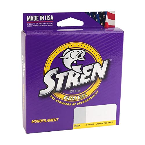 Monofilament Fishing Line - 8lb Hi-Vis Gold 330yd