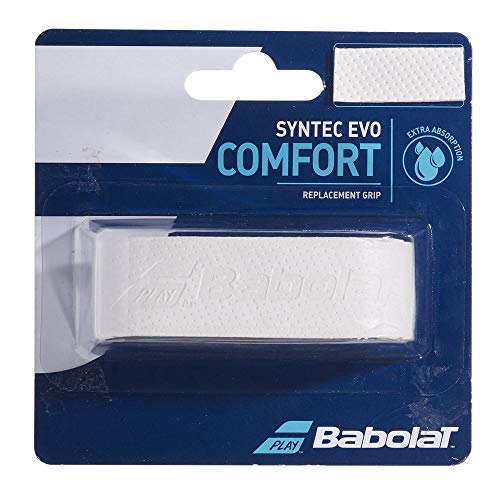 Babolat Men E Replacement Tennis Grip White, One Size