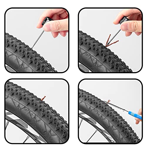 Tubeless Bike Tire Repair Kit - Fix Punctures for MTB & Road