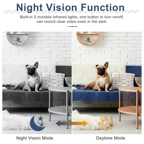 WOTCHA Power Bank Camera 1080P HD Hidden Cam with Night Vision No WiFi Mini Surveillance Portable Camera for Outdoor Home Travel No Audio