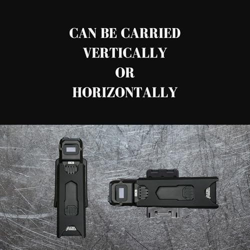 Clip & Carry EDC Belt Holster for The NITECORE EDC29 Tactical Flashlight - Secure Fit, Quick Draw Access, Lightweight EDC Holster - Flashlight not Included