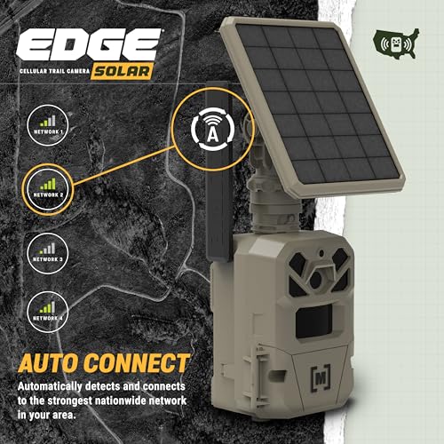 Solar Cellular Trail Camera - 40MP, HD Video, 1 Pack