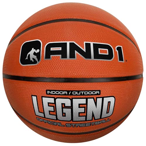 Legend Rubber Basketball - 29.5" Official Size Streetball - Deflated
