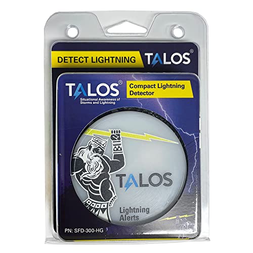 Lightning Strike Detector - Personal Outdoor Safety Alerts - Compact Wearable