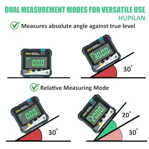 Digital Inclinometer for ADAS Radar Calibration - IP54 Magnetic