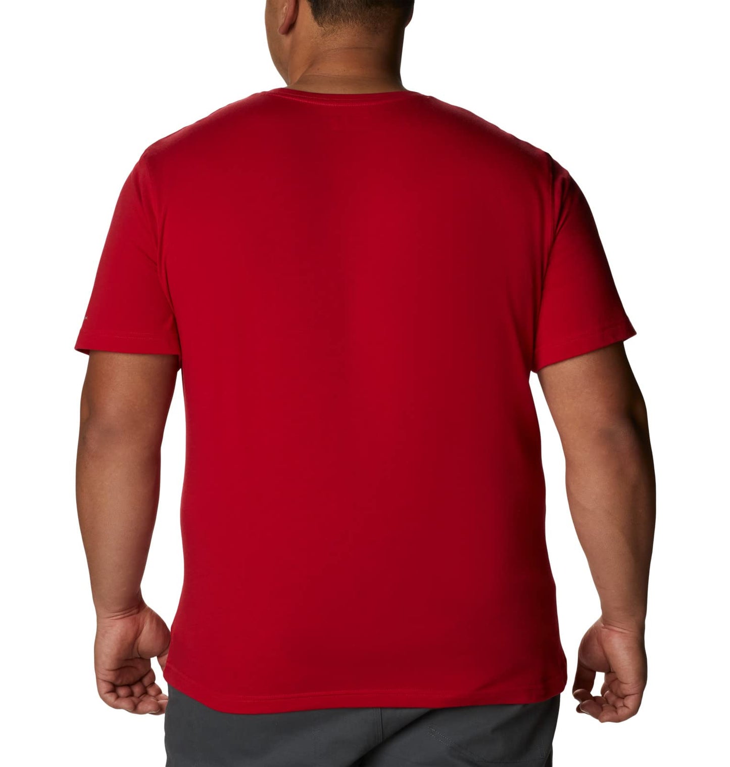 Columbia Mens Thistletown Hills Short Sleeve T-Shirt, Mountain Red, 3X