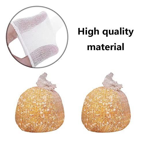 2 Pcs PVA Carp Fishing Bait Wrap Bags - 37mm Mesh