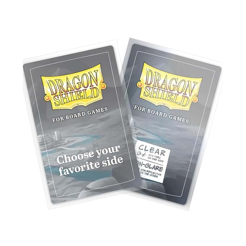 European Mini Board Game Sleeves - Non-Glare, Durable Protection