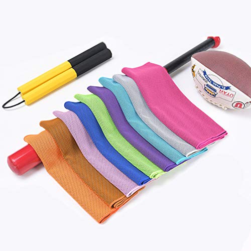 Cooling Towel - Quick Dry Microfiber Sports Towel 35"x12" - Purple