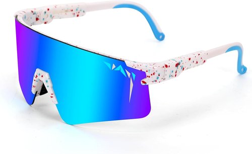 IKTOD Sports Sunglasses Men Women Anti-UV Baseball Sunglasses Cycling Running Softball Glasses