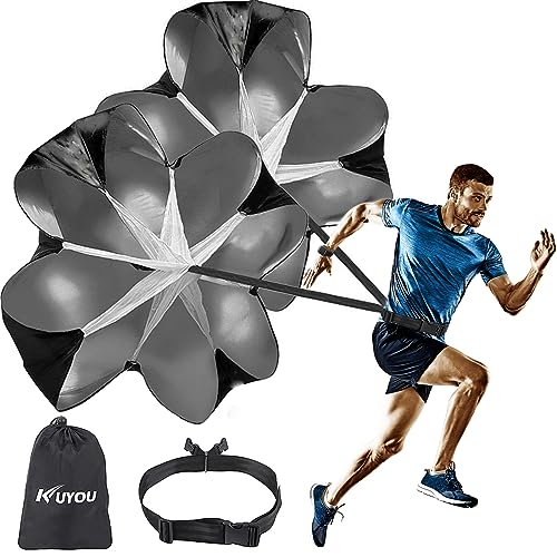 Speed Chute Resistance Parachute for Speed & Acceleration Training - 56 Inch