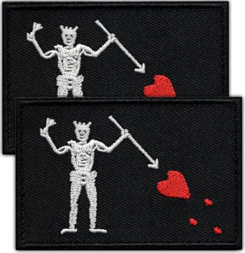 Blackbeard Tactical Patch Set (2-Pack) - Edward Teach Sigil