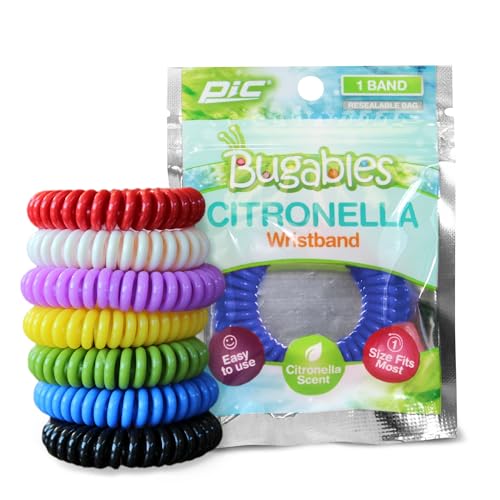 Citronella Coil Wristband - Outdoor Insect Repellent - 1 Pack