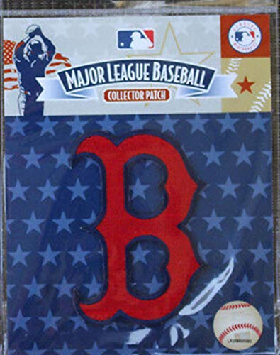 Boston Red Sox Alternate 'B' Logo Patch - 3.5" x 2.25"