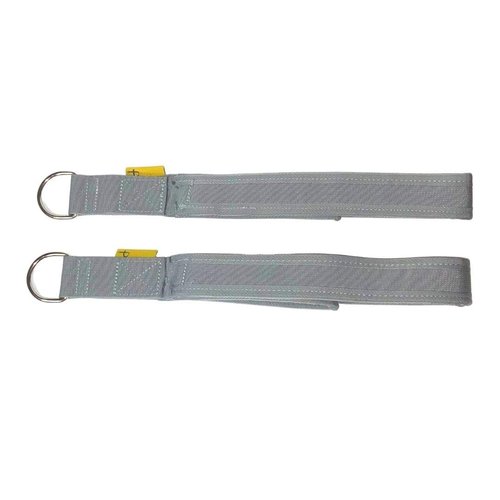 Strapilates Double Loop Fitness Pilates Straps for Reformer, Cadillac, and Other Fitness Equipment, One Pair, Grey
