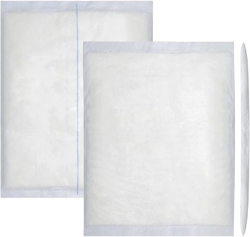 Vakly Sterile ABD Combine Pads 8 x 10 in (48 Pack) – High Absorbency Abdominal Pads, Non-Adherent Post-Op Gauze Dressings for Heavy Drainage & Wound Care, Individually Wrapped