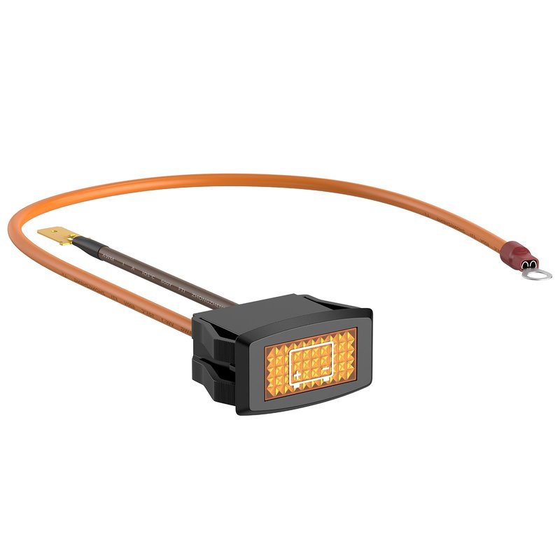 FIXHAWK 48-Volt Battery Warning Light with CDM Reading Capability for Club Car DS 1995-UP Electric Golf Cart,Replace OEM 101935501