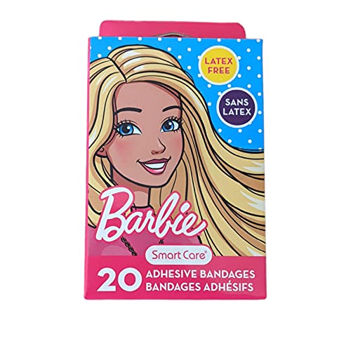 Barbie Themed Kids Adhesive Bandages - 60 Count Value Pack