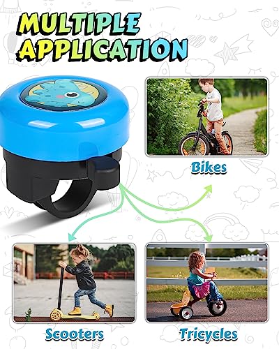 Loud Bike Bell for 22mm Handlebars - Blue Color