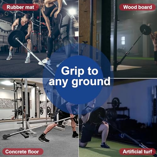Landmine Attachment for 2-Inch Barbells - Durable Rubber with 360° Rotation