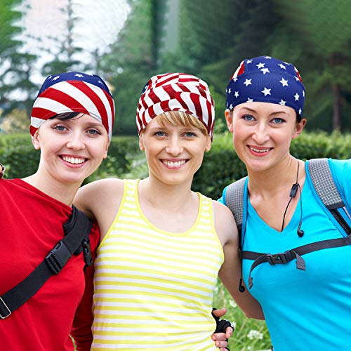Durag Tail Style Do Rags - 3 Pcs Skull Caps for Men