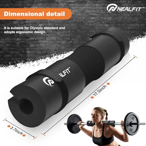 Barbell Pad for Squats and Weightlifting - Non-Slip Foam Squat Pad