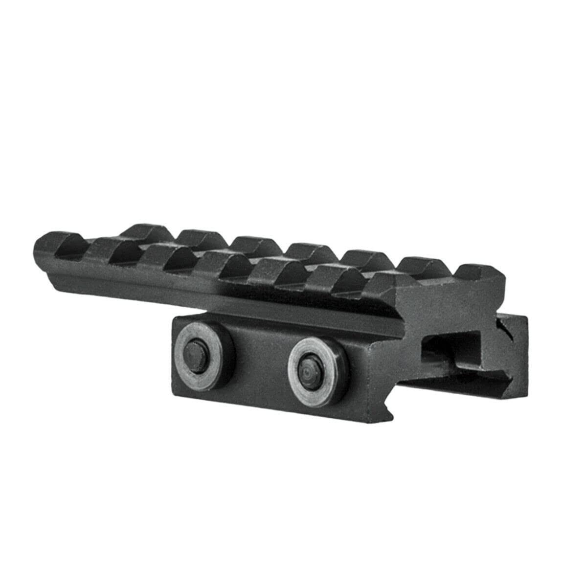 BRIDGEMOUNT Lion Gears Low Profile 0.5" Slim Riser, 2.5" Long with 6 Slots