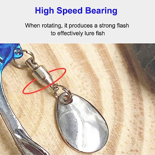 FANGBLUE Type F 4-1/4oz Metal VIB Fishing Lure Spinner Jigging Spoons