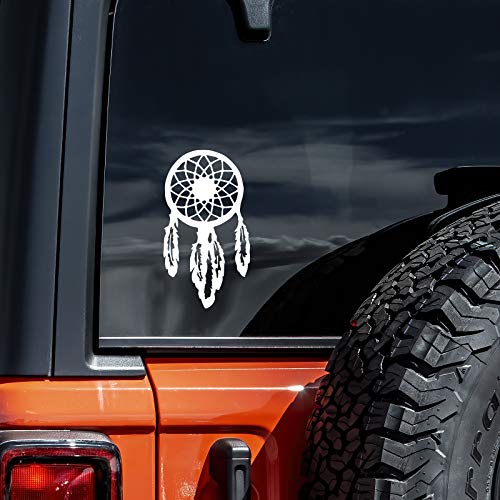 Dreamcatcher Vinyl Sticker Decal for Car, Wall & Laptop - 3" x 5.5"