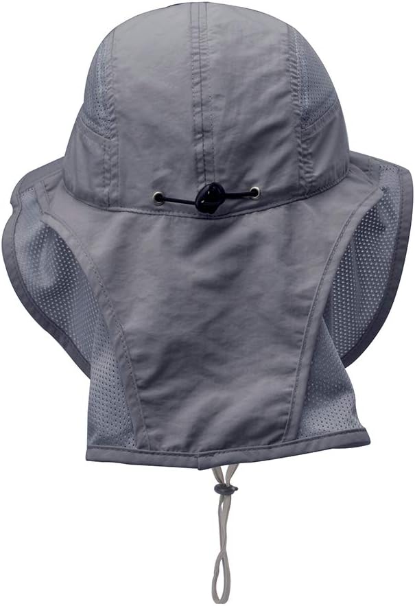 Skiennix Unisex UV Protection Sun Hat - Outdoor Activities with Neck Flap | Adjustable Fit