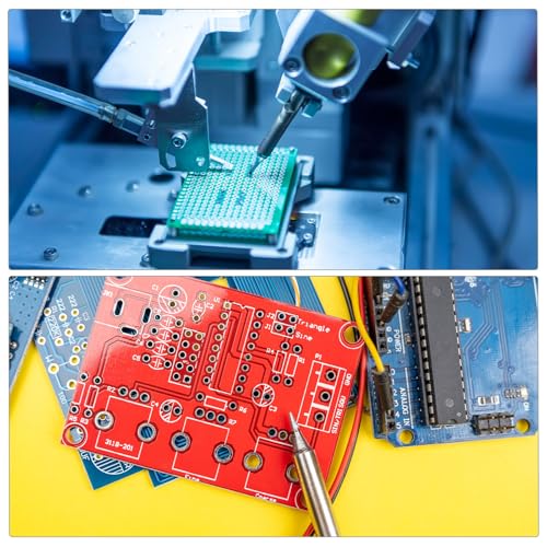 HARFINGTON Soldering Iron Tips T12-K 4.5mm Tip Width Nickel-Plated Knife Tip Fast Heat up Solder Replacement Tip for Fine welding, Electrical Solder Station, Silver Tone