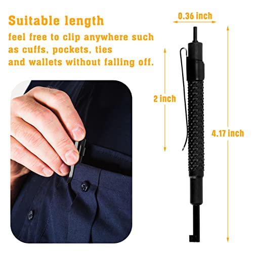 Pocket Handcuff Key - Durable Polymer Clip Key for Standard Cuffs - 2 Pack