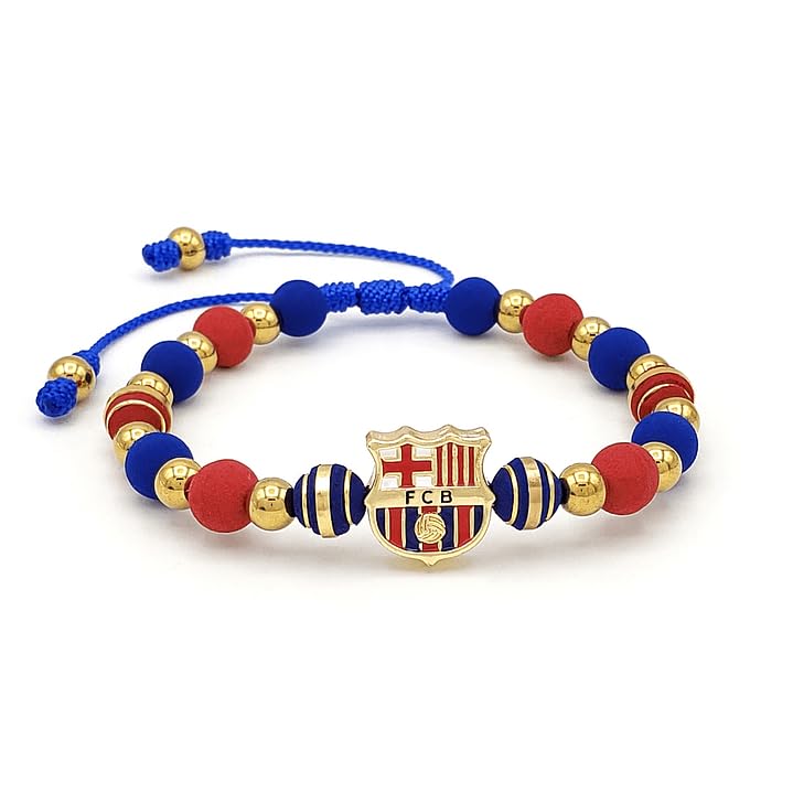 Barcelona Football Fan Bracelet - Stylish Sports Accessory