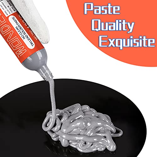 Wonderway Sn42/Bi58 T4 Lead Free Solder Paste No Clean, 138¡É Melting Point (30g)
