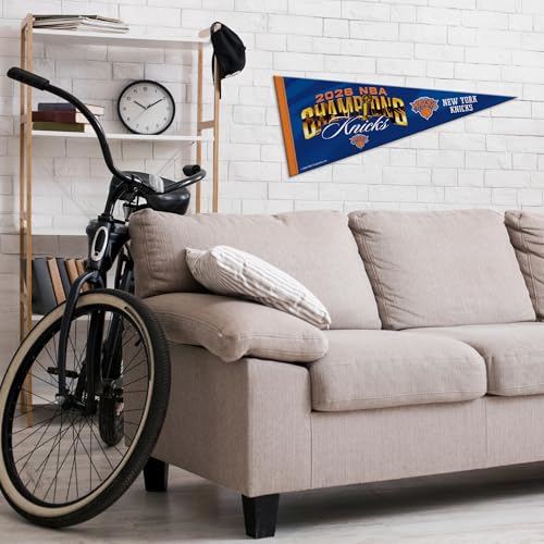 New York Knicks 12" x 30" Felt Wall Pennant - NBA Champions