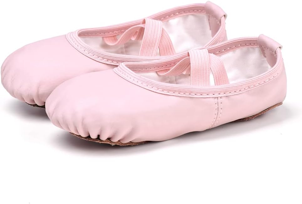 Stelle Ballet Shoes - Soft Leather Toddler Ballet Slippers for Girls & Boys | Sizes Available