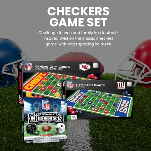 NFL San Francisco 49ers Checkers Board Game - 13" x 21"