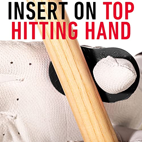 Baseball Bat Swing Trainer - Gator Grip for Better Technique - Black